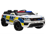 12V Kids Electric Ride On Police Car 2 Motors with Parental Remote Control Siren Flashing Lights USB T3398P378957