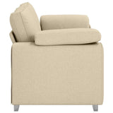 Sofa Cream 180 x 77 x 82 cm Fabric 4105234