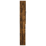 Toilet Cabinet UTRECHT Smoked Oak 66 x 25.5 x 190 cm 897800