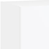 5 Piece TV Wall Units with LED White Engineered Wood 3216690