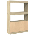 Highboard Sonoma Oak 92x33x140 cm Engineered Wood 3309611