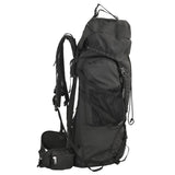 Hiking Backpack Black 100 L Oxford Fabric 4009974