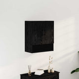 Wall-mounted Cabinet Black Oak 60 x 31 x 70 cm Engineered Wood 862942