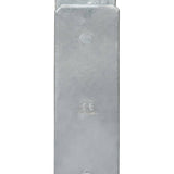 Fence Anchors 6 pcs Silver 10x6x60 cm Galvanised Steel 145303