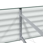Garden Raised Bed Green 240 x 80 x 44 cm Steel 42008129