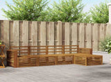 Outdoor Sofa Set 5 pcs Natural 3374654