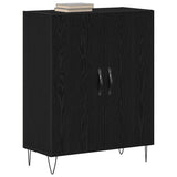 Sideboard Black Oak 69.5 x 34 x 90 cm Engineered Wood 862873