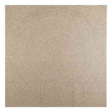 Rug ZIZUR Beige 240x240 cm Jute Look Indoor and Outdoor 4010412