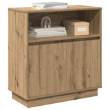 LED Sideboard Artisan Oak 71 x 34.5 x 75 cm Engineered Wood 869657