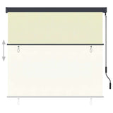 Roller Shade Cream Polyester with PA coating, Aluminium, Steel 145983