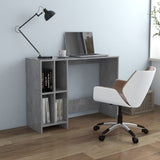 Notebook Desk Concrete Grey 102.5x35x75 cm Engineered Wood 808345