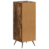 Bathroom Storage Cainet BREDA Smoked Oak 30 x 31 x 80 cm 897490