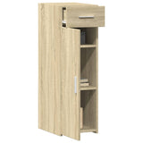 Sideboard Sonoma Oak 30x42.5x93 cm Engineered Wood 846273