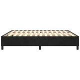 Box Spring Bed Frame Black Super King Velvet 3121228