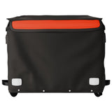 Bike Trailer Black and Orange 45 kg Iron 94089