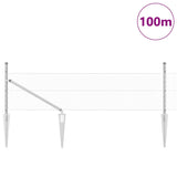 Welded Wire Fence with Spikes 100 x 0.5 m 3353436