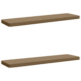 2-Piece Bench Cushions VUGHT 2 pcs 100% Polyester Taupe 951337