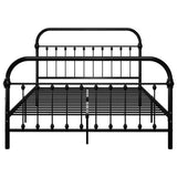 Bed Frame Black Metal Double 120x200 cm Tough Bed Frame 284500