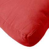 Pallet Cushions 3 pcs Red Fabric 360950
