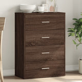 Sideboard Brown Oak 60x31x84 cm Engineered Wood 840505
