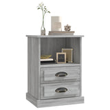 Bedside Cabinet Grey Sonoma 43x36x60 cm 816340
