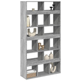 Room Divider Grey Sonoma 100x33x187.5 cm Engineered Wood 3309542