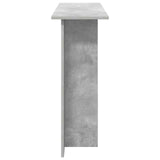 Console Table Concrete Grey 100 x 30 x 75 cm Engineered Wood 8001178