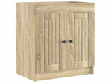 Bathroom Furniture Set Sonoma Oak 56 x 37.5 x 81 cm 3404186