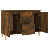 Sideboard Smoked Oak 103.5x35x70 cm Engineered Wood 815162