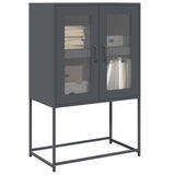 Highboard Anthracite 68x39x107 cm Steel 853376
