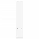 Wall Shelf White 96x12x64 cm Engineered Wood 840800