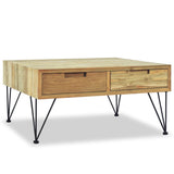 Coffee Table 80x80x40 cm Solid Teak 244574