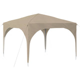 Pop-up Party Tent 290 x 290 x 245 cm Cream 42019845