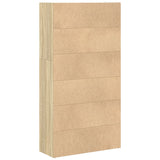 Bookcase Sonoma Oak 80x30x152 cm Engineered Wood 857942