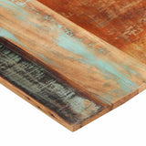 Rectangular Table Top 60x140 cm 15-16 mm Solid Reclaimed Wood 286047