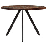 Dining Table 110x75 cm Solid Wood Reclaimed 338477