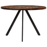 Dining Table 110x75 cm Solid Wood Reclaimed 338477