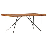 Dining Table 180x90x76 cm Solid Acacia Wood 282881