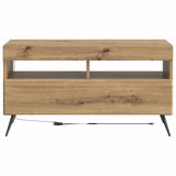 LED TV Cabinet Artisan Oak Engineered Wood 897664