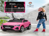 12V Kids Electric Ride on, Electric Car for Kids with Parental Remote, Music, Lights, Suspension T3398P422364