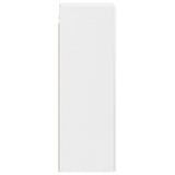 Wall-mounted Bathroom Cabinet High Gloss White 890536