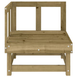 Garden Corner Sofa Impregnated Wood Pine 825372