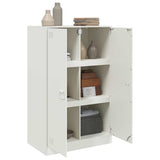 Sideboard White 67x39x107 cm Steel 841666