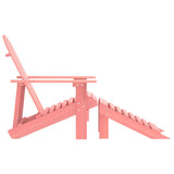 Garden Chair Pink Solid fir wood Standard Detachable 315867