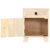 Bedside Cabinet 40x30x50 cm Solid Mango Wood 282867