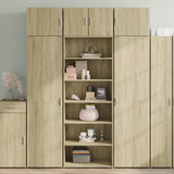 Highboard Sonoma Oak 70x41x185 cm Engineered Wood 3281689