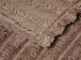 Throw Blanket Camel 240 x 220 cm 1.36 kg Fleece 42016827