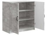 Sideboard Concrete Grey 66 x 34.5 x 87 cm Engineered Wood 895738