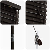 Venetian Blind Dark Brown 65 x 250 cm 35 mm 42015584
