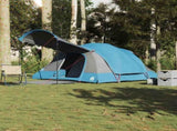 Family Tent Tunnel 8-Person Blue Waterproof 4009550